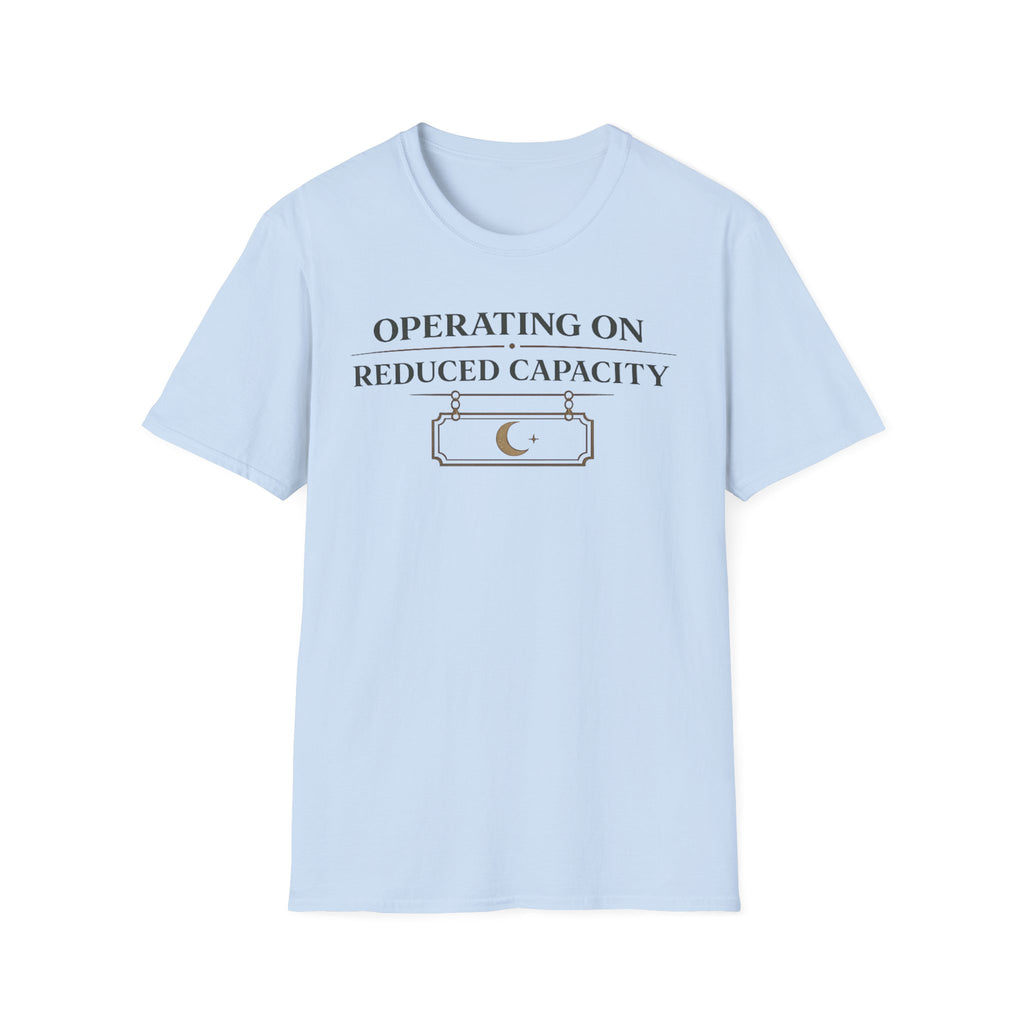 Operating On Reduced Capacity