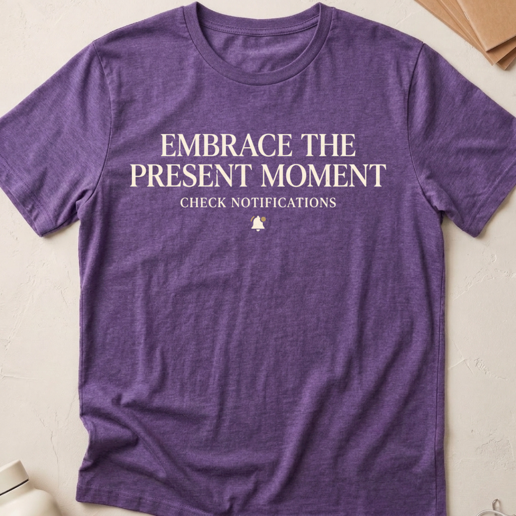 Embrace The Present Moment Check Notifications