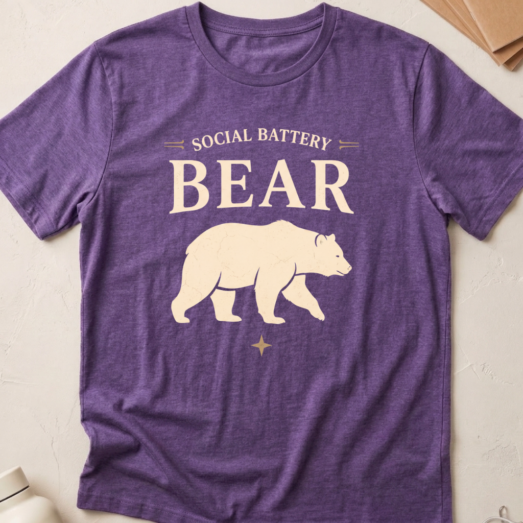 Social Battery Bear